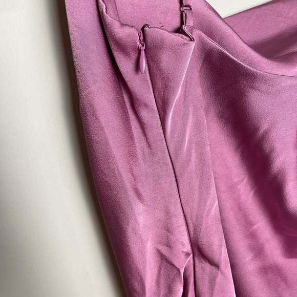 ASTR Trista Satin Rhinestone Strap Mini Dress - Picture 9 of 14